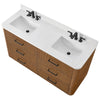 Custom image for Toasted Walnut with Matte Black Trim / Giotto Quartz / No Mirror