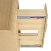 Custom image for Scandinavian Oak with Brushed Nickel Trim / No Mirror