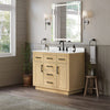 Custom image for Rift Oak with Matte Black Trim / Giotto Quartz / No Mirror