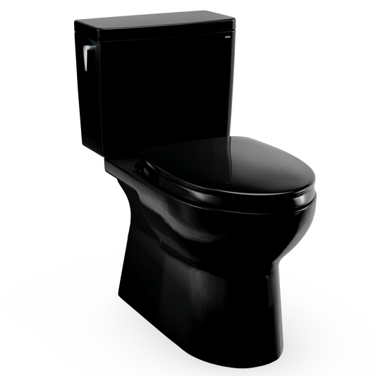 Toto Glaston 1G Two-Piece Elongated 1.0 Gpf Washlet+ And Auto Flush Ready Universal Height Toilet With Ss124 Softclose Seat