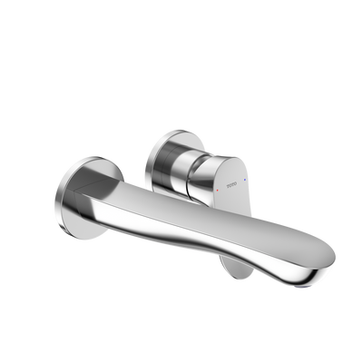 GO 1.2 GPM Wall-Mount Single-Handle L Bathroom Faucet with COMFORT GLIDE Technology