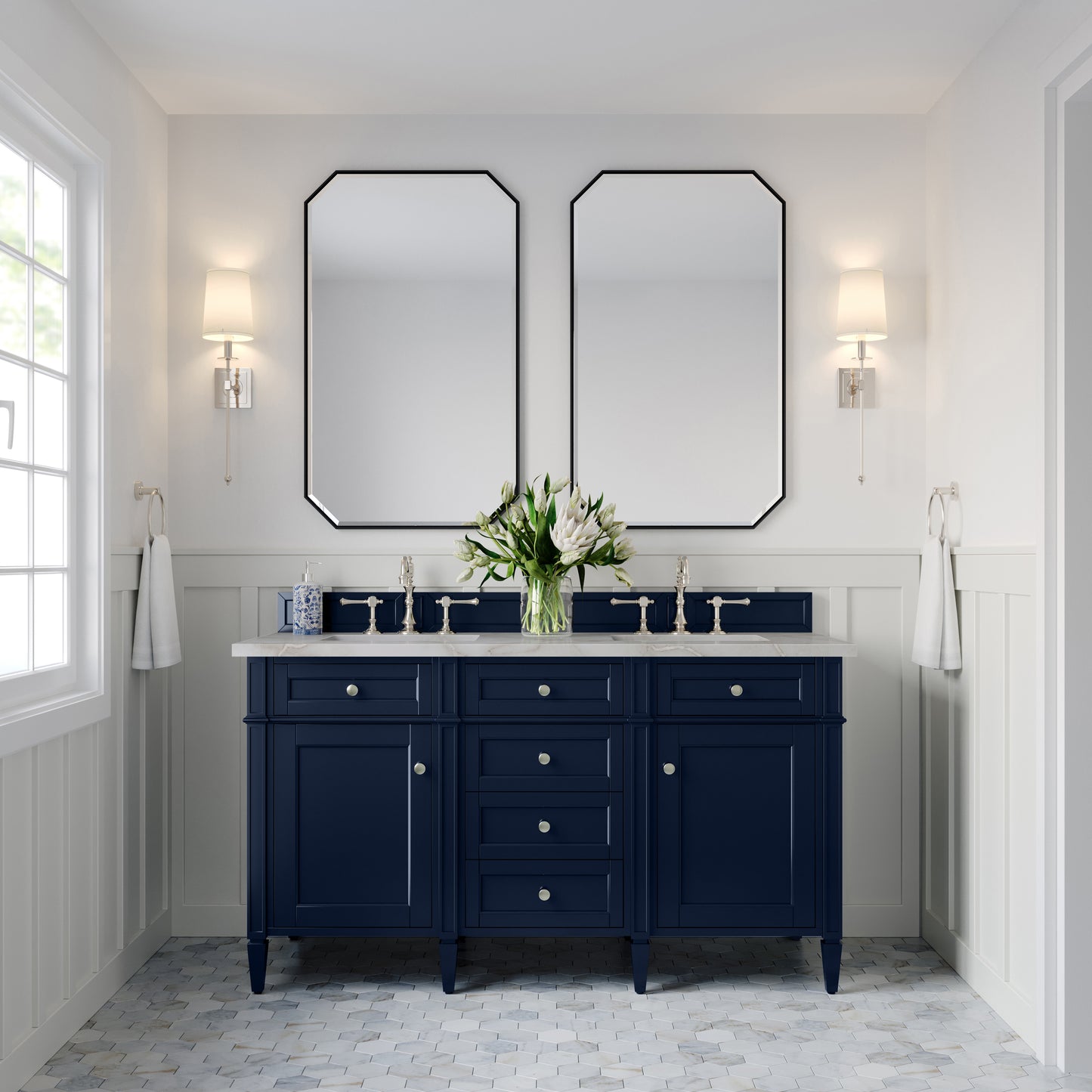Brittany 60" Double Vanity