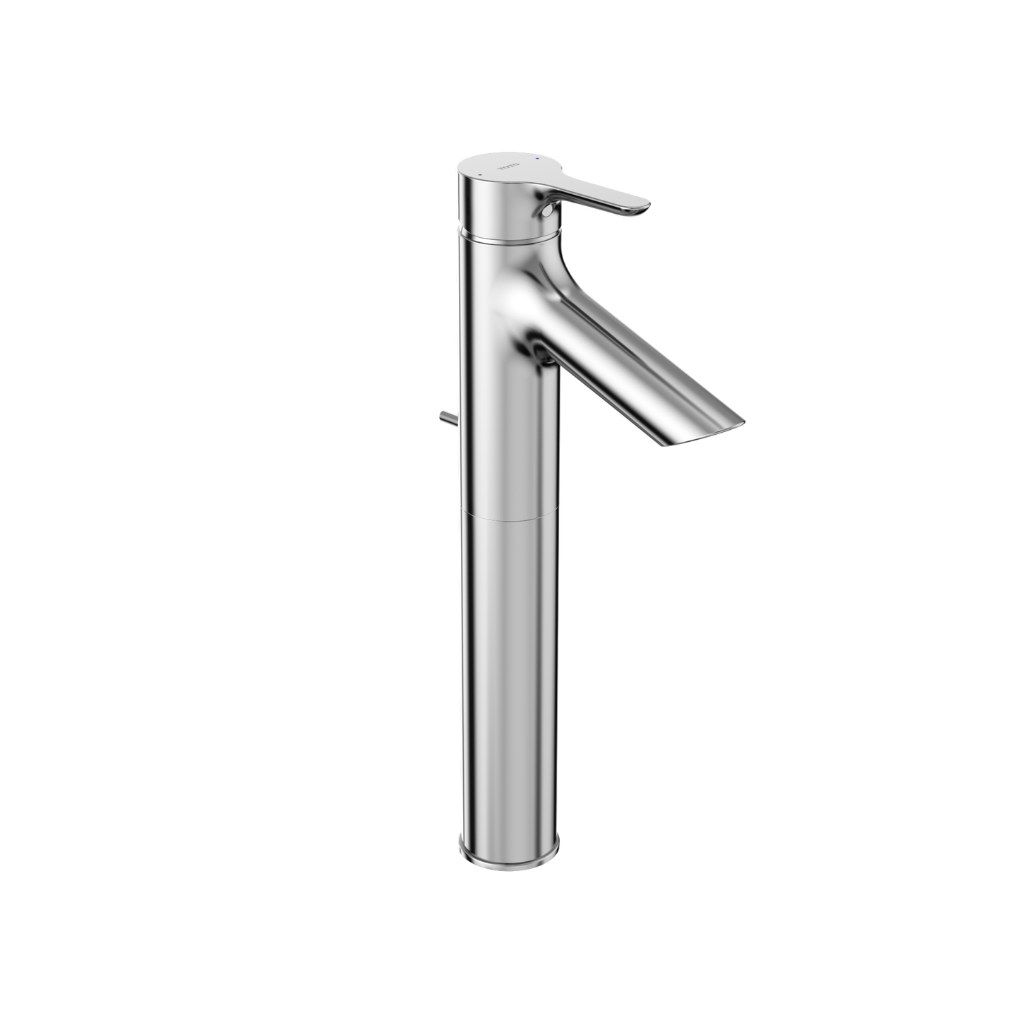 TLS01307U#CP LB Series 1.2 GPM Single Handle Bathroom Faucet for Vessel Sink with Drain Assembly