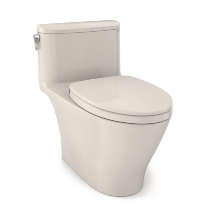 Nexus 1G One-Piece Elongated 1.0 Gpf Universal Height Toilet With Ss124 Softclose Seat, Washlet+ Ready