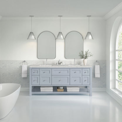 Breckenridge 72" Double Vanity Base Only