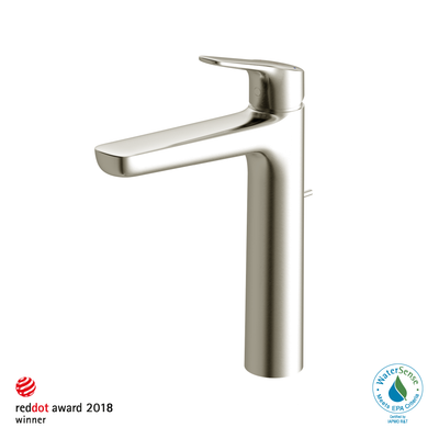 Gs Series 1.2 Gpm Single Handle Bathroom Faucet For Vessel Sink With Comfort Glide Technology And Drain Assembly