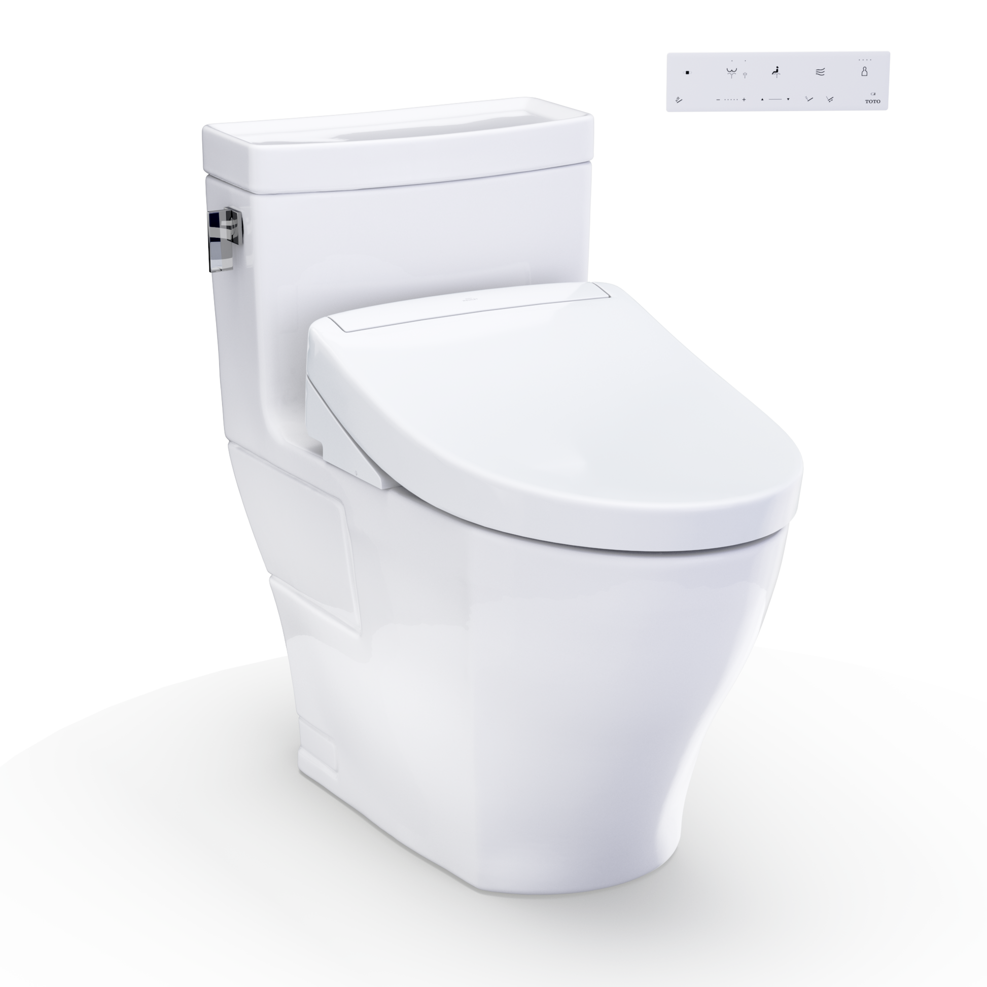 WASHLET+ Legato One-Piece Elongated 1.28 GPF Toilet and WASHLET S5 Bidet Seat
