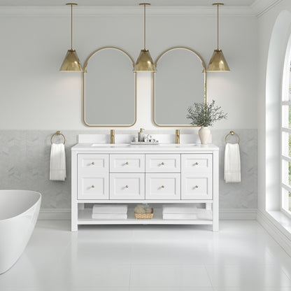 Breckenridge 60" Double Vanity