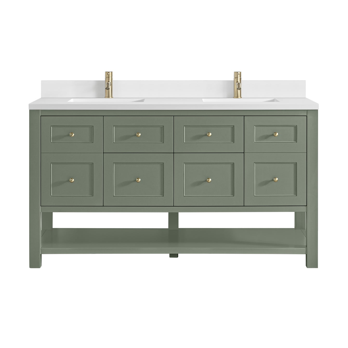 Breckenridge 60" Double Vanity