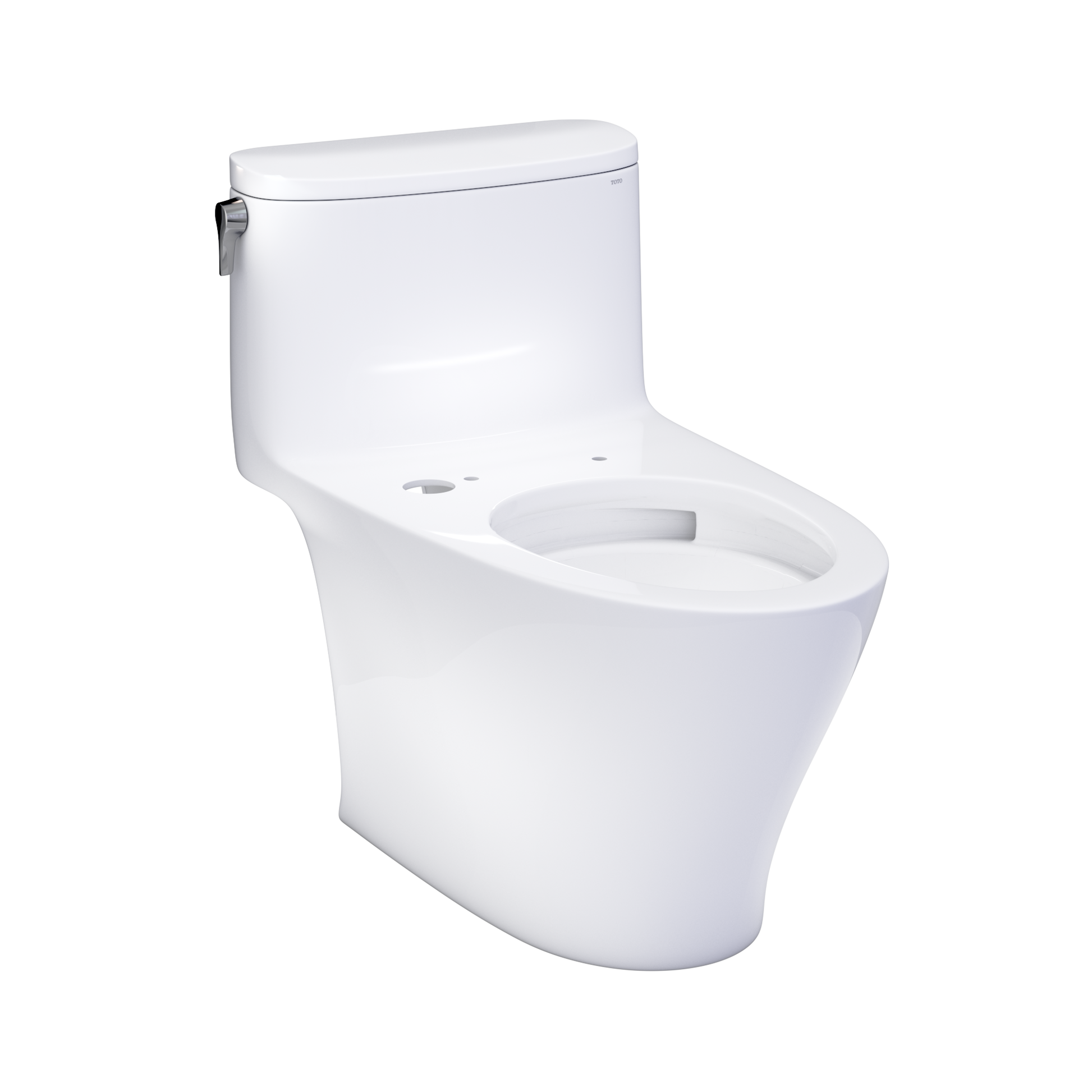Nexus One-Piece Elongated 1.28 GPF WASHLET+ and Auto Flush Ready Universal Height Toilet with CEFIONTECT