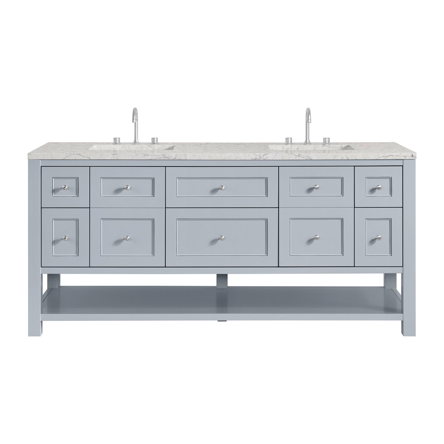 Breckenridge 72" Double Vanity Base Only