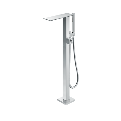 Zl Single-Handle Freestanding Tub Filler Faucet With 1.75 Gpm Handshower