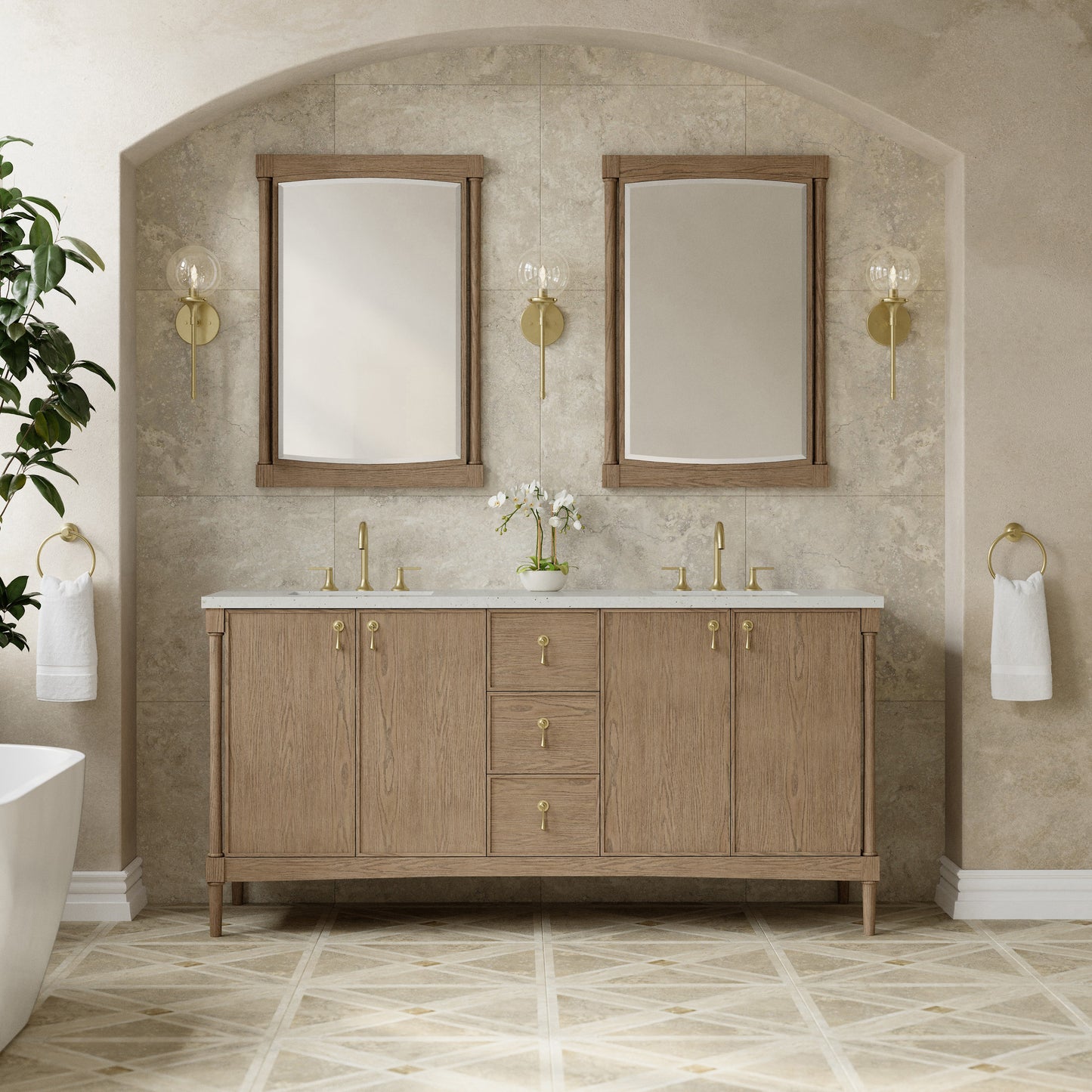 Kinnsden 72" Double Vanity