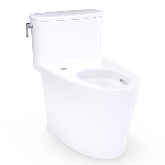 Toto Aurora One-Piece Elongated 1.28 Gpf Washlet+ And Auto Flush Ready Universal Height Toilet With Cefiontect