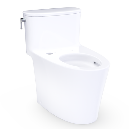 Aurora One-Piece Elongated 1.28 GPF WASHLET+ and Auto Flush Ready Universal Height Toilet with CEFIONTECT