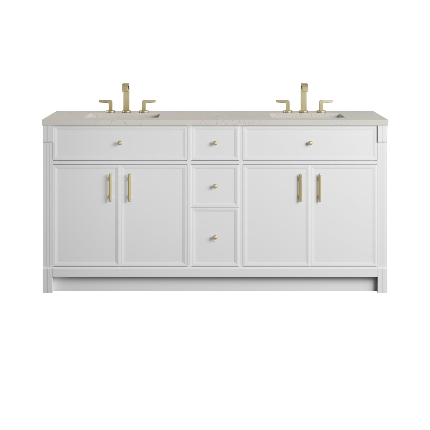 Bellshire 72" Double Vanity