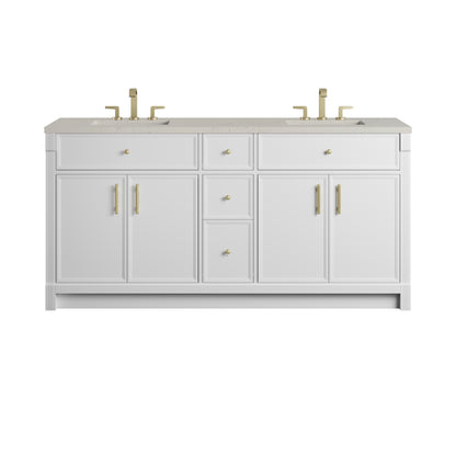 Bellshire 72" Double Vanity