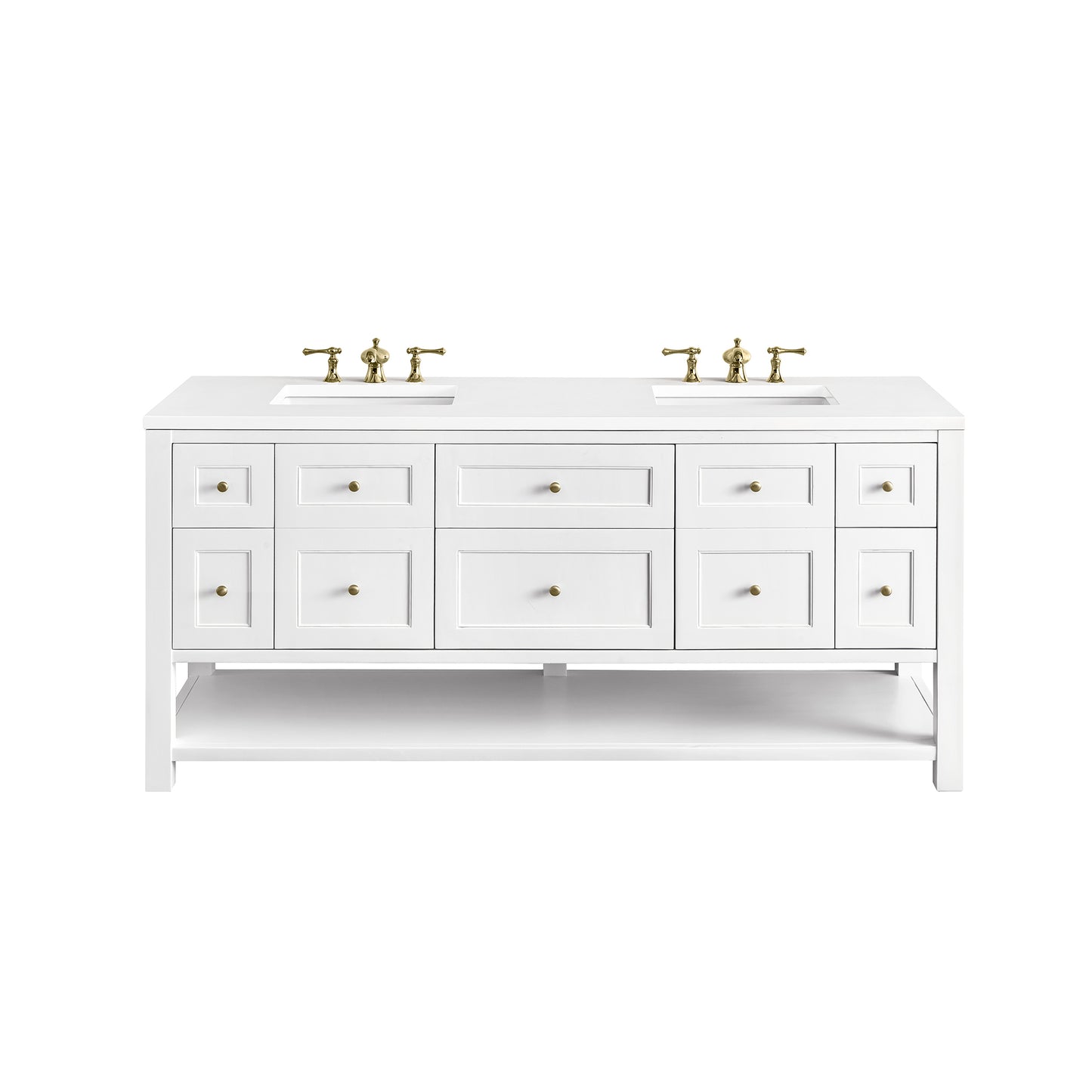 Breckenridge 72" Double Vanity Base Only