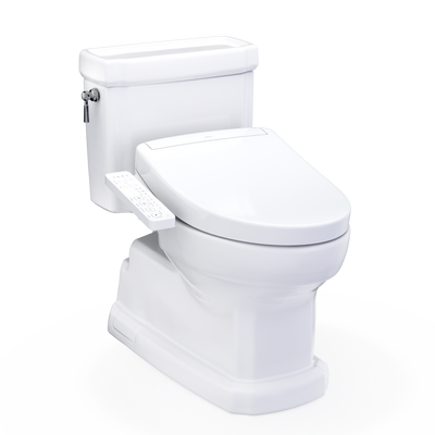 Washlet+ Eco Guinevere Elongated 1.28 Gpf Universal Height Toilet