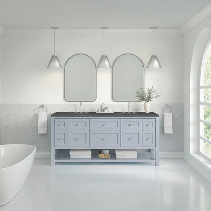 Breckenridge 72" Double Vanity Base Only