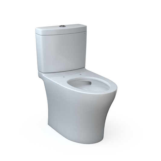 Toto Aquia Iv Two-Piece Elongated Dual Flush 1.28 And 0.9 Gpf Skirted Toilet With Cefiontect