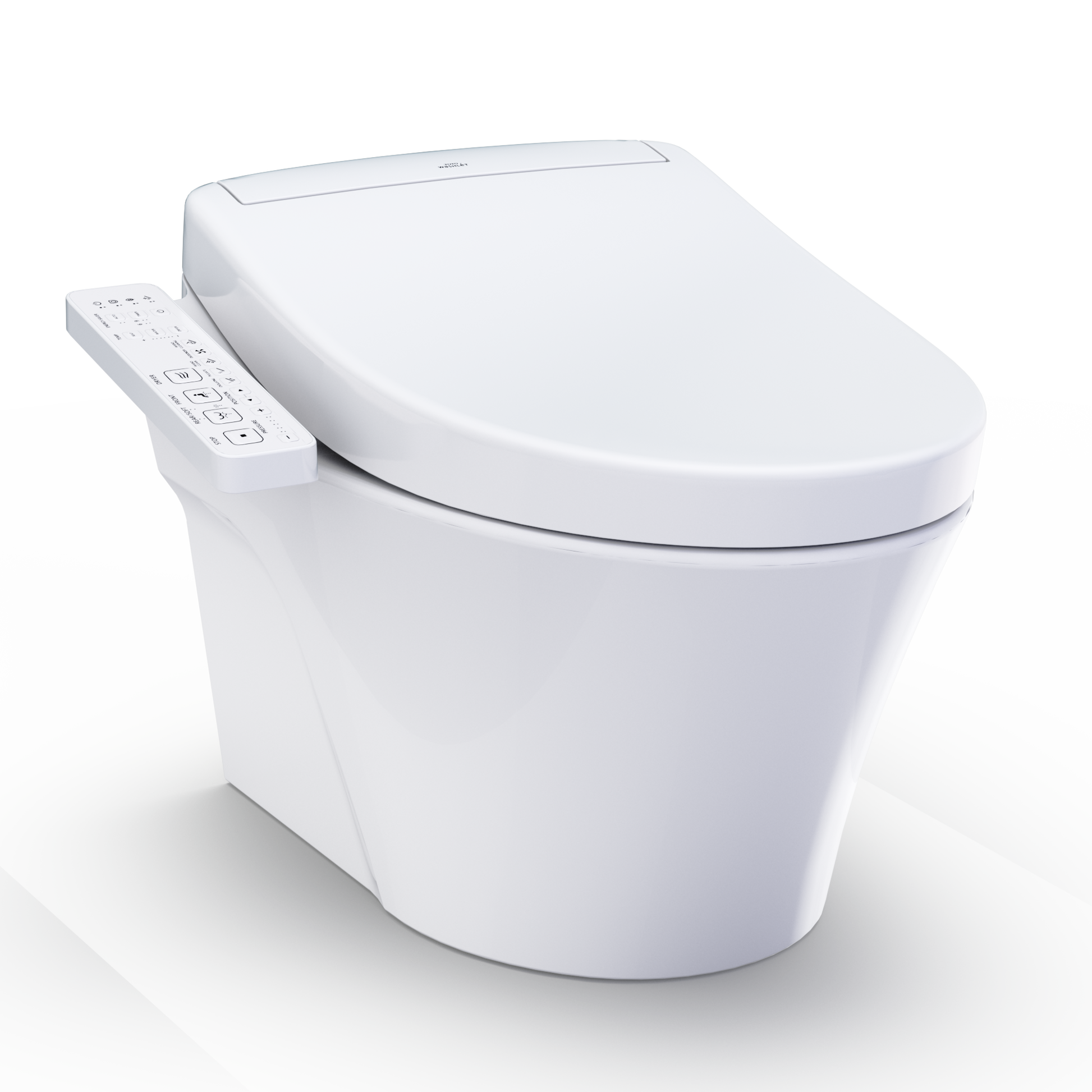 WASHLET+ AP Wall-Hung Elongated Toilet and WASHLET S2 and DuoFit In-Wall 0.9 and 1.28 GPF Dual-Flush Tank System