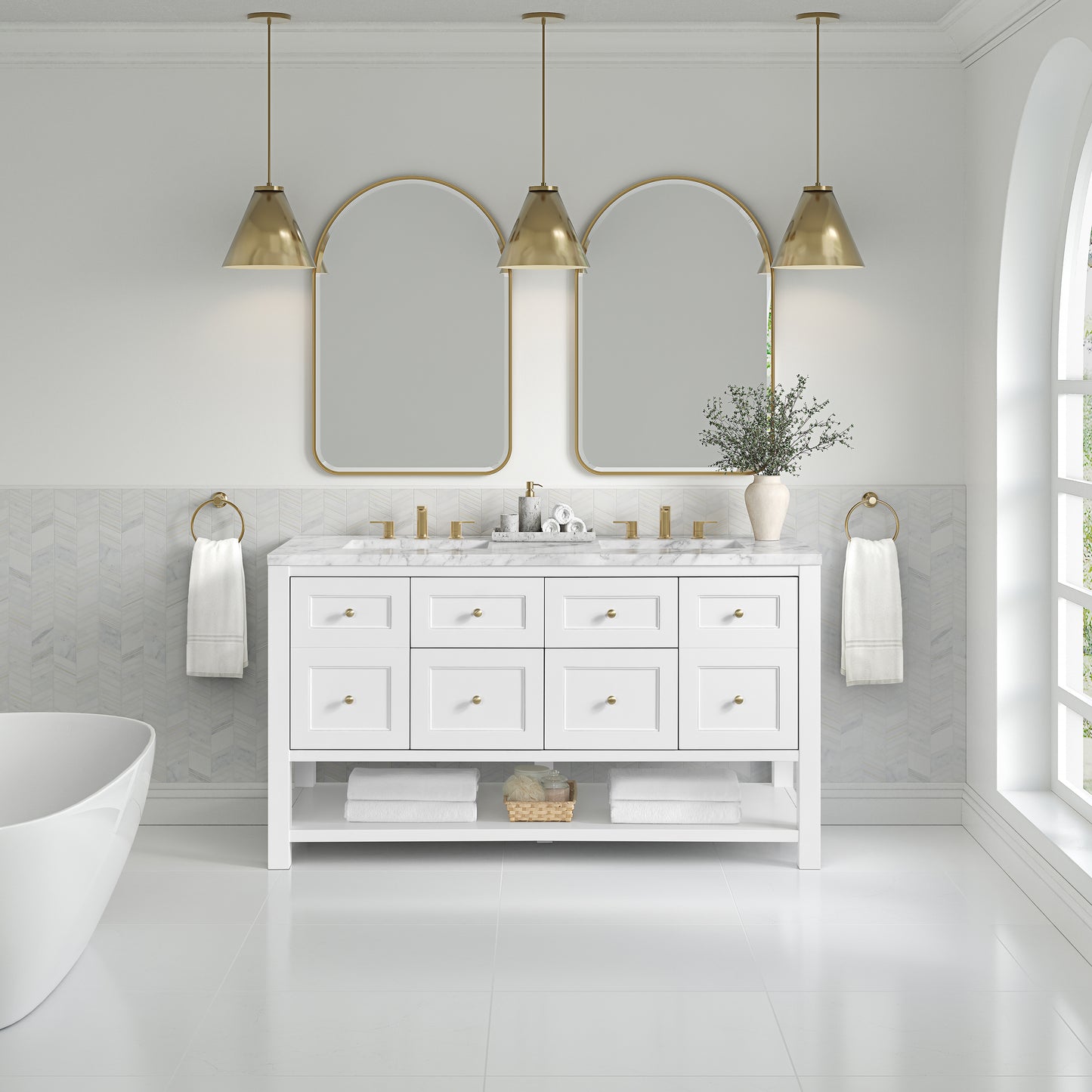 Breckenridge 60" Double Vanity