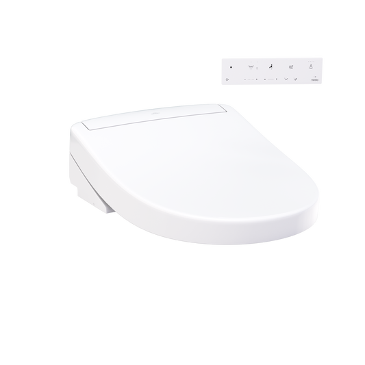 Toto Washlet S5 Electronic Bidet Toilet Seat With Instantaneous Water Heating, Premist And Ewater+ Wand Cleaning, Round