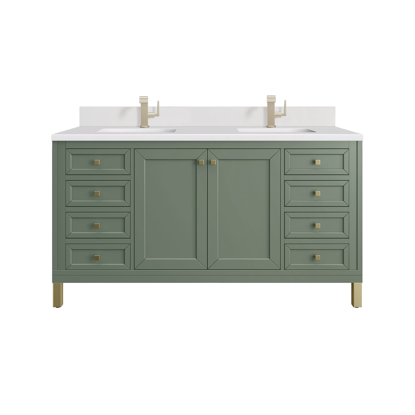 Chicago 60" Double Vanity