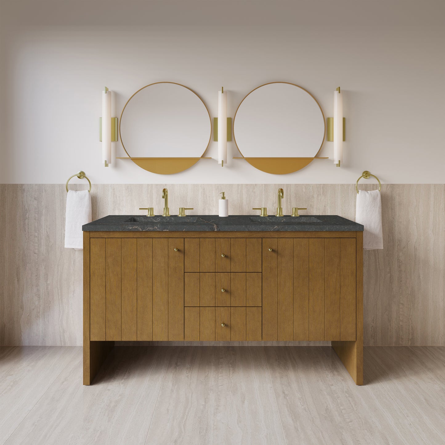 Hudson 60" Double Vanity