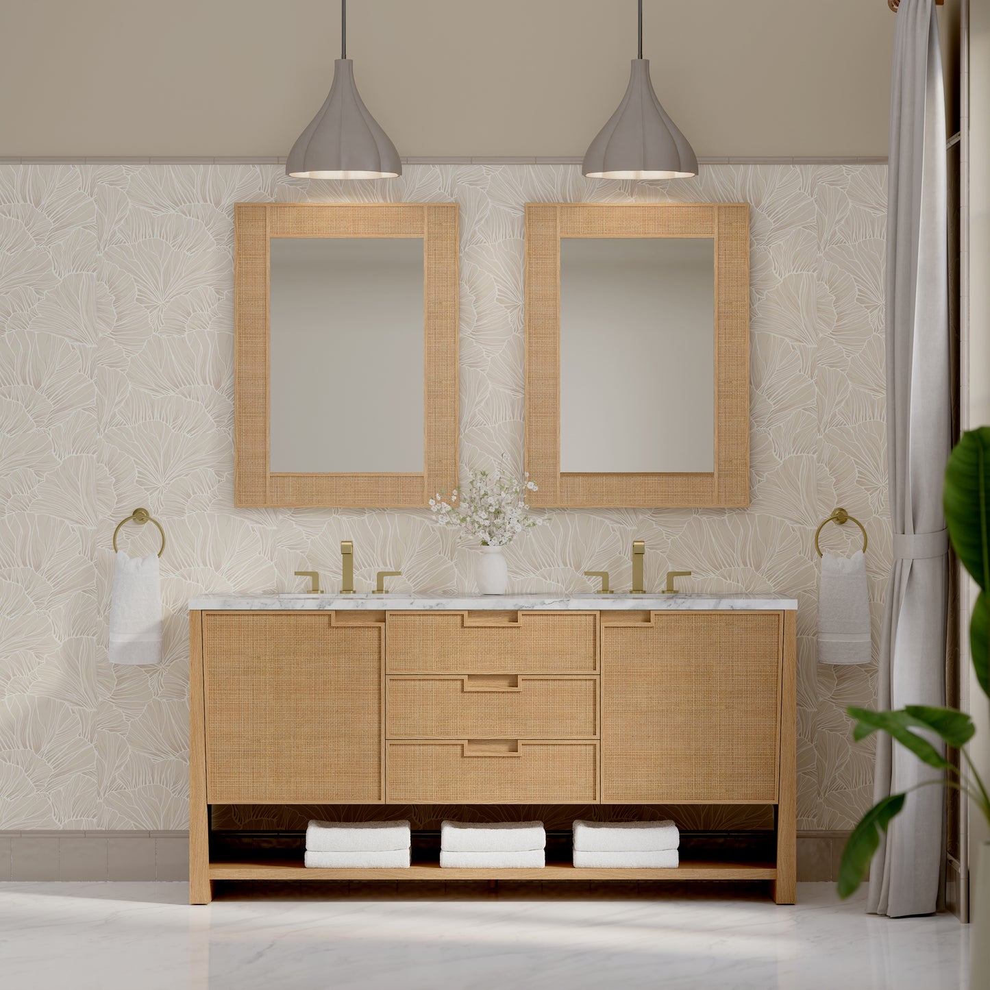 Solene 72" Double Vanity