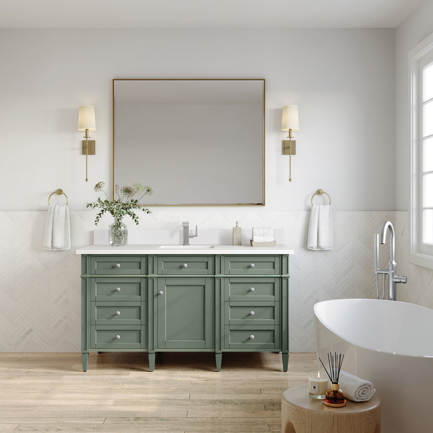 Brittany 60" Single Vanity