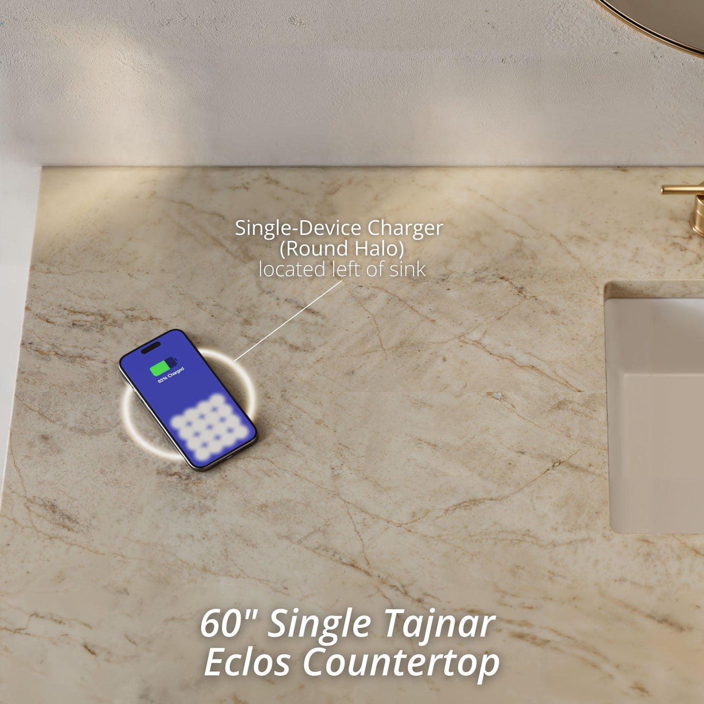 Laurent 60" Single Vanity