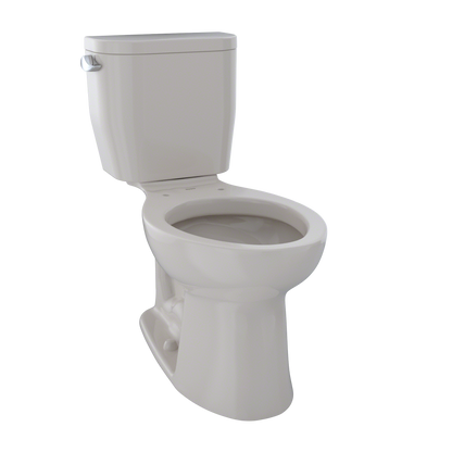 Entrada Two-Piece Elongated 1.28 Gpf Universal Height Toilet