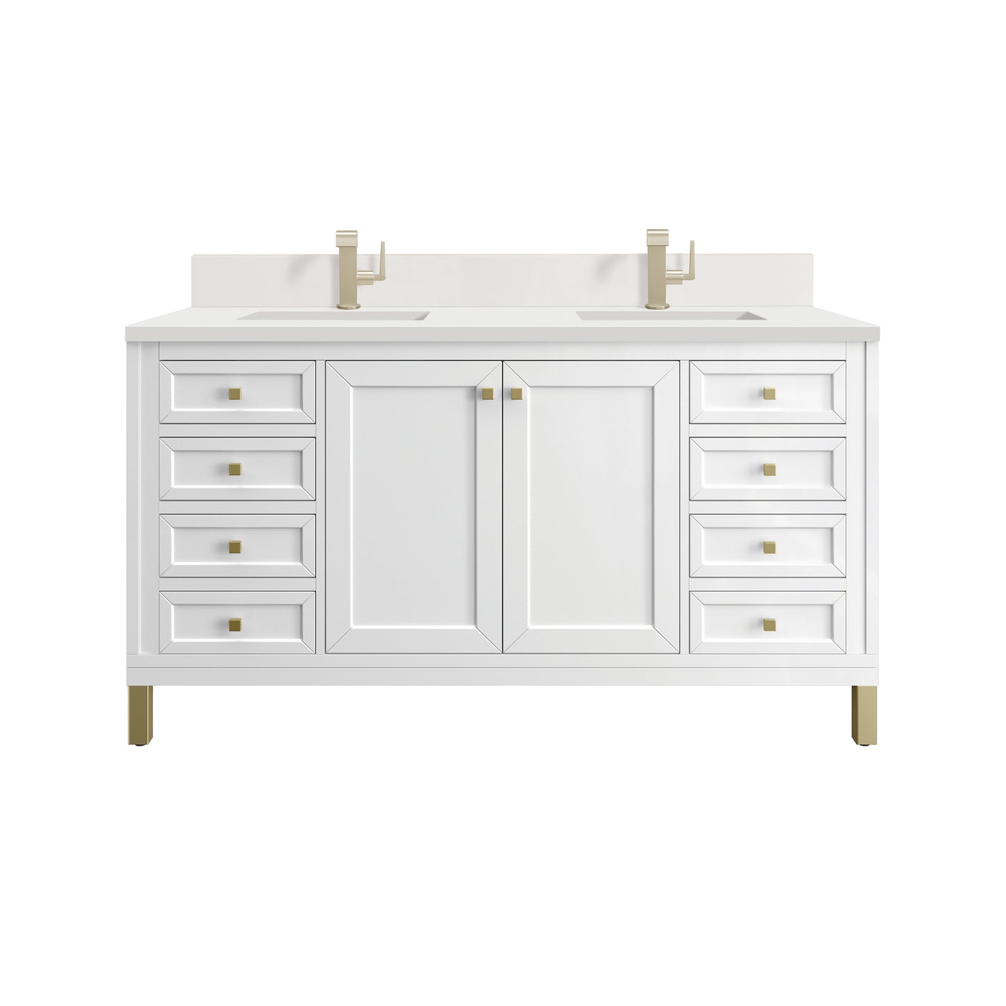 Chicago 60" Double Vanity