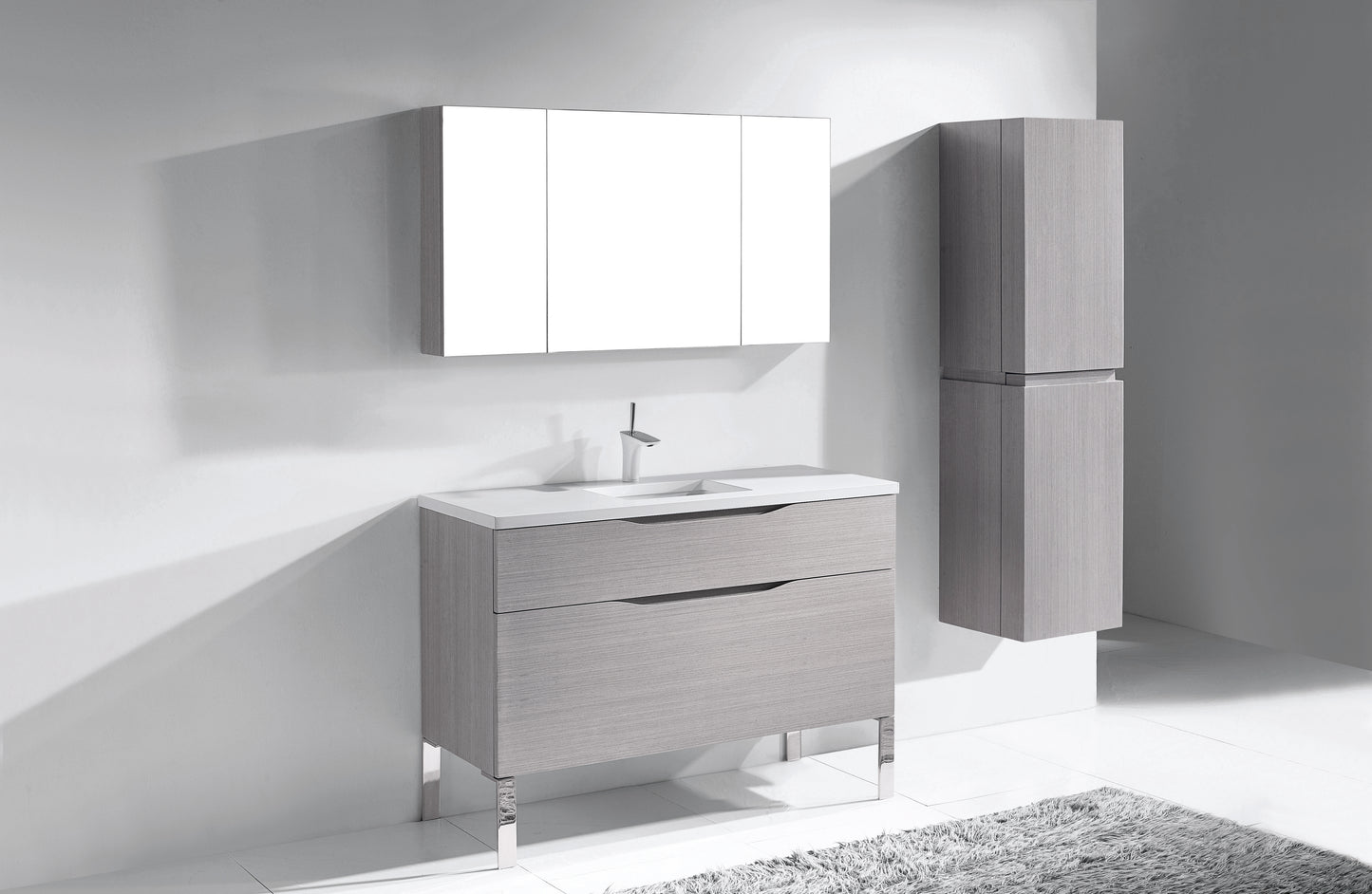 Milano 48C" Free Standing Vanity Cabinet