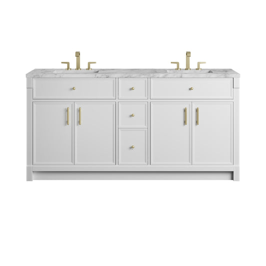 James Martin Vanities Bellshire 72" Double Vanity