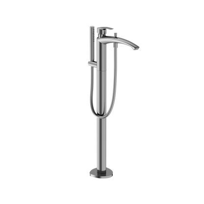 GM Single-Handle Free Standing Tub Filler with Handshower