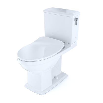 Connelly Two-Piece Elongated Dual Flush 1.28 And 0.9 Gpf Toilet With Cefiontect, Washlet+ Ready