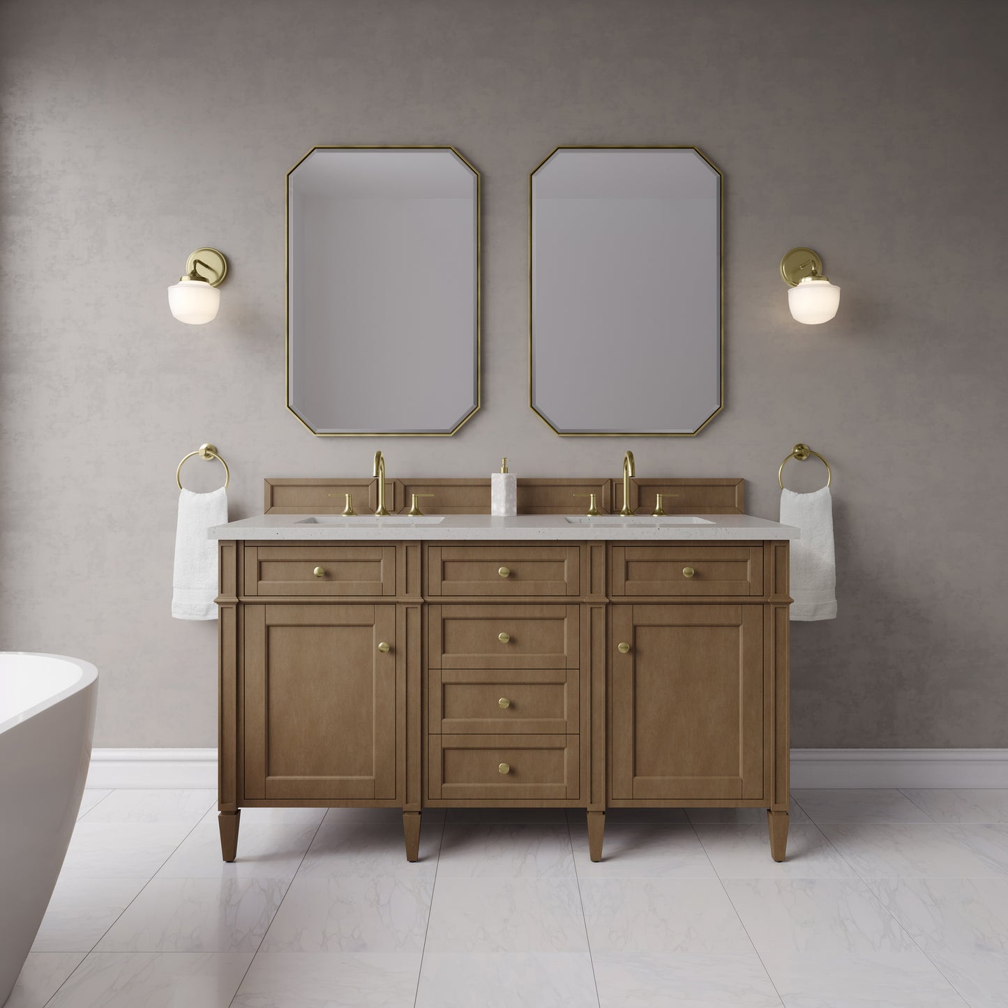 Brittany 60" Double Vanity