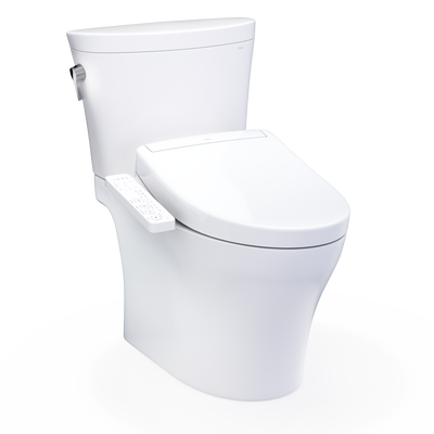 Washlet+ Aquia Iv Arc Two-Piece Elongated Dual Flush