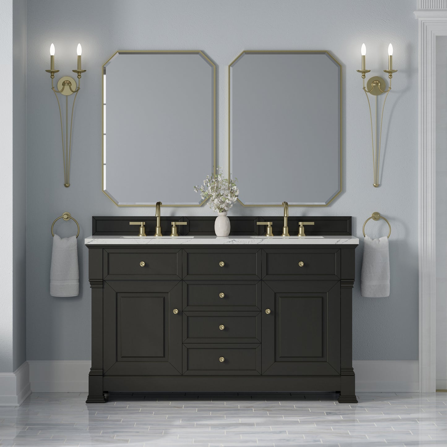 Brookfield 60" Double Vanity