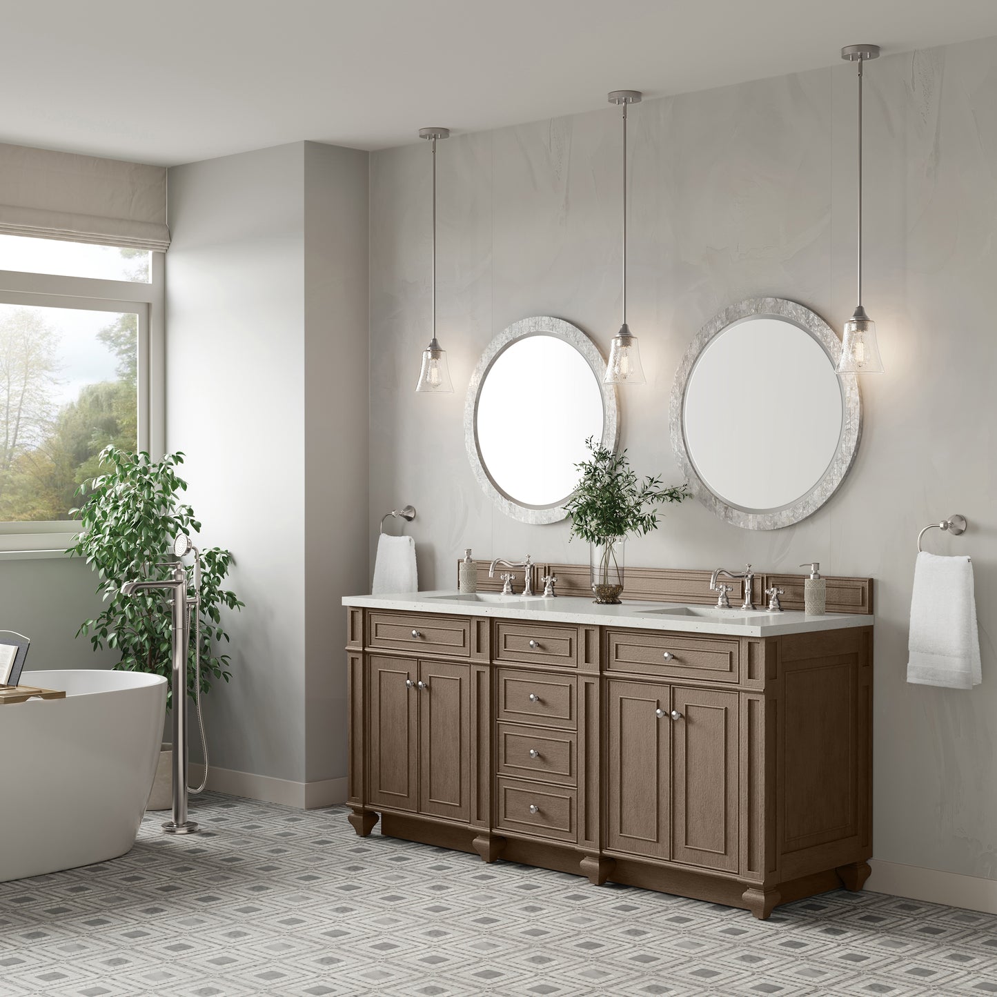 Bristol 72" Double Vanity