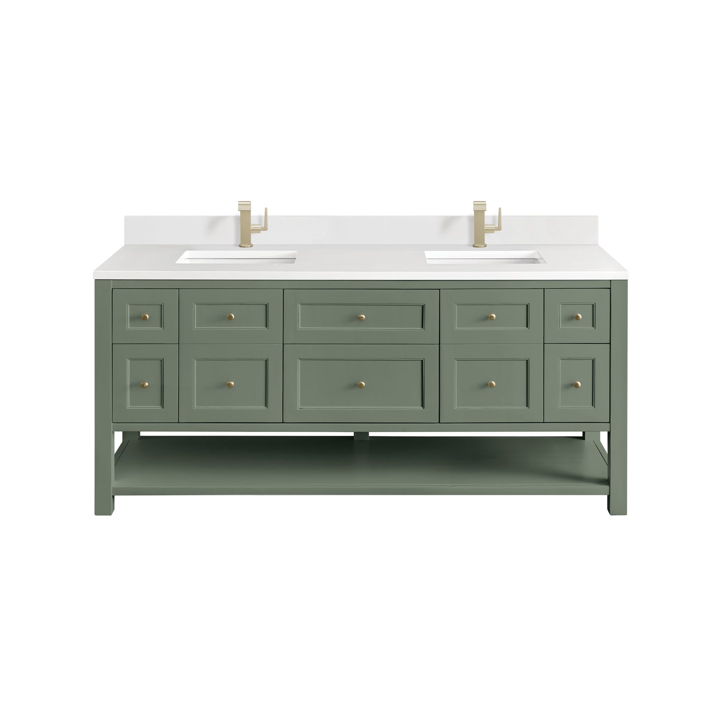 Breckenridge 72" Double Vanity Base Only