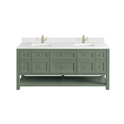 Breckenridge 72" Double Vanity Base Only