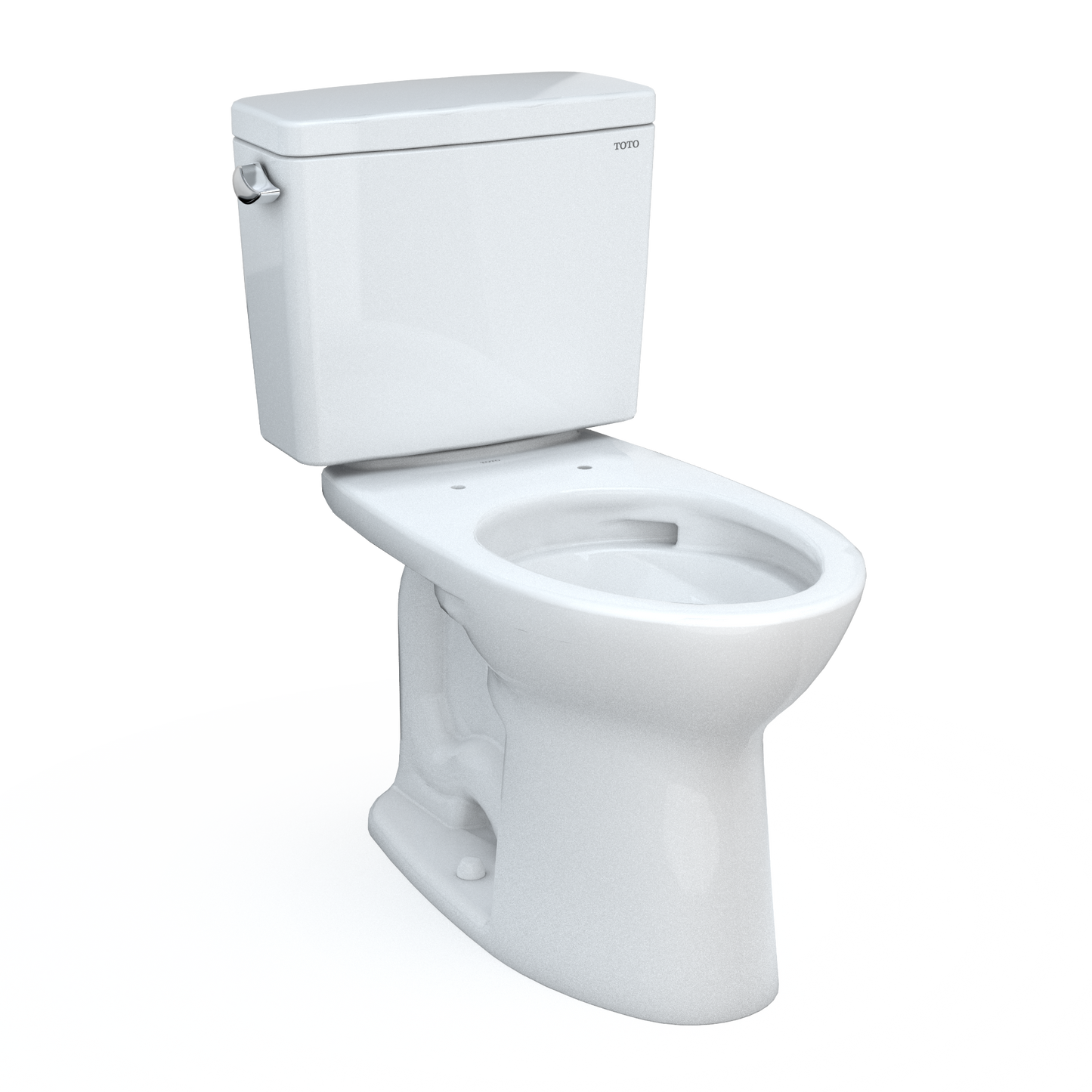 Toto Drake Two-Piece Elongated 1.6 Gpf Tornado Flush Toilet With Cefiontect