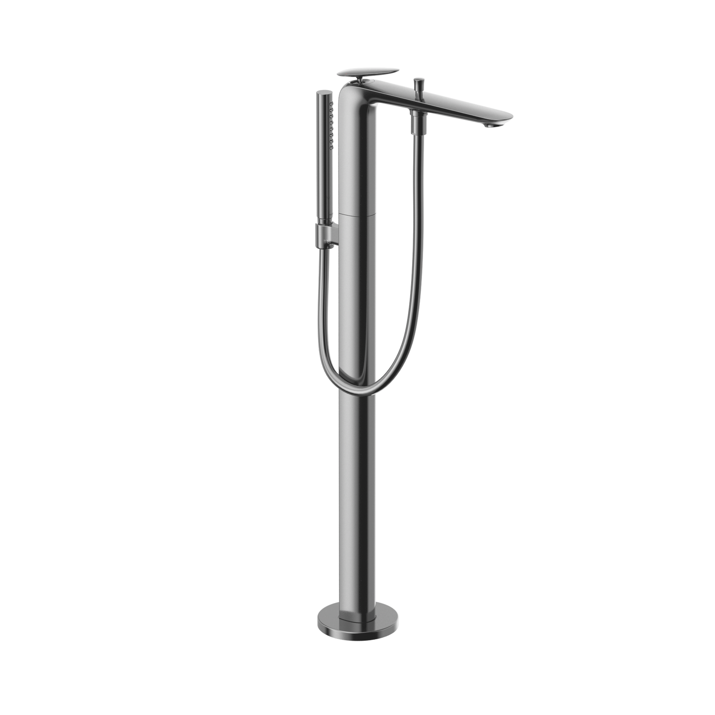 ZA Single-Handle Free Standing Tub Filler with Handshower