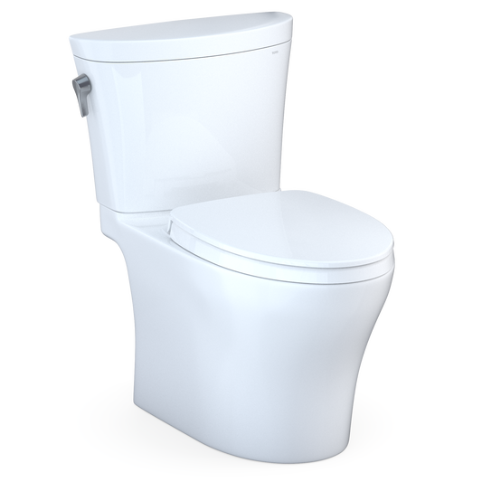 Toto Aquia Iv Arc Two-Piece Elongated Dual Flush 1.28 And 0.9 Gpf Universal Height Toilet With Cefiontect, Washlet+ Ready