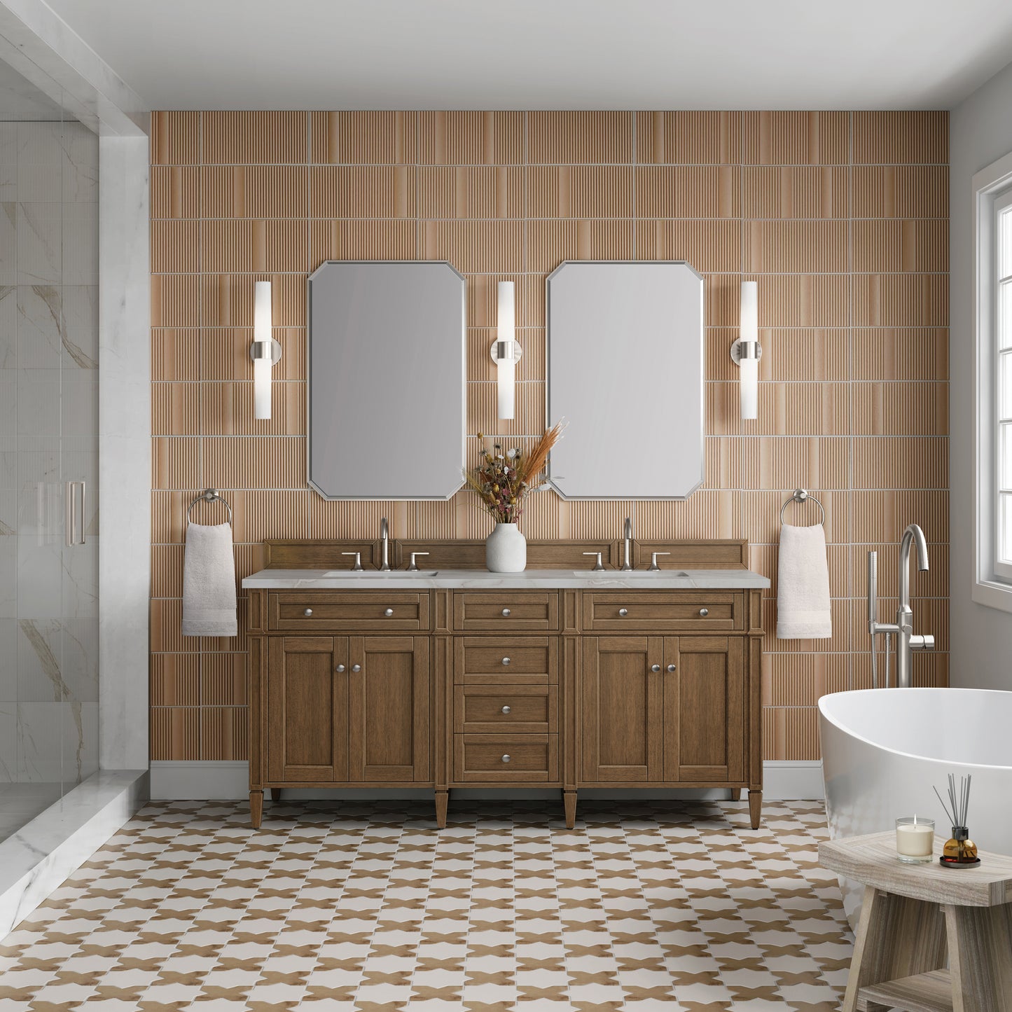 Brittany 72" Double Vanity