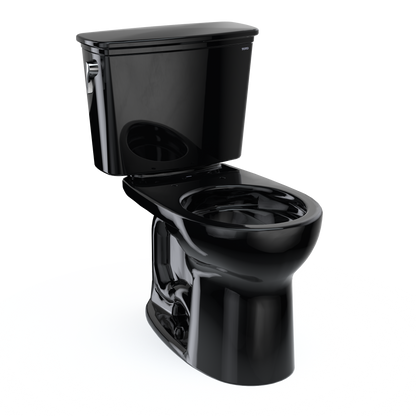 Toto Drake Transitional Two-Piece Round 1.28 Gpf Universal Height Tornado Flush Toilet